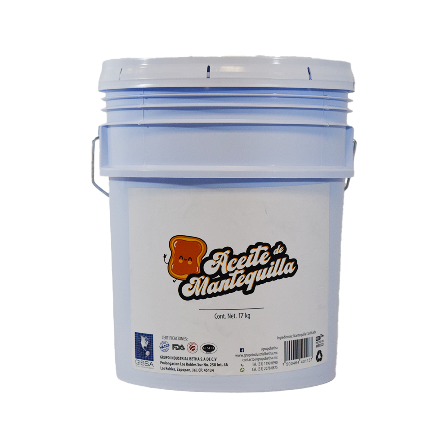 Aceite Vegetal 17 kg