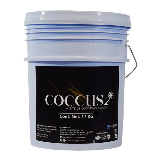 Aceite de Coco Fraccionado Coccus 17kg