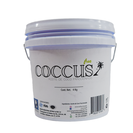 Aceite de Coco Fraccionado Coccus Free 4 kg