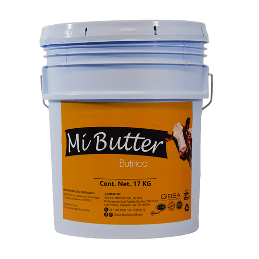 Grasa Butirica Mibutter Cubeta De 17kg