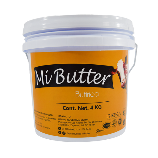 Grasa Butirica Mibutter Cubeta De 4kg