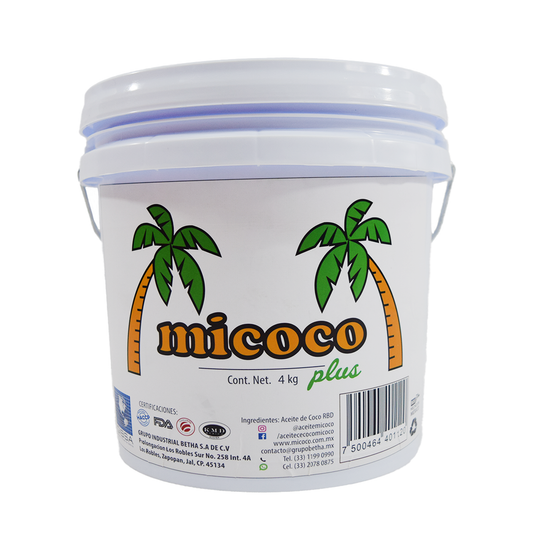 Aceite de Coco Micoco Plus 4 kg