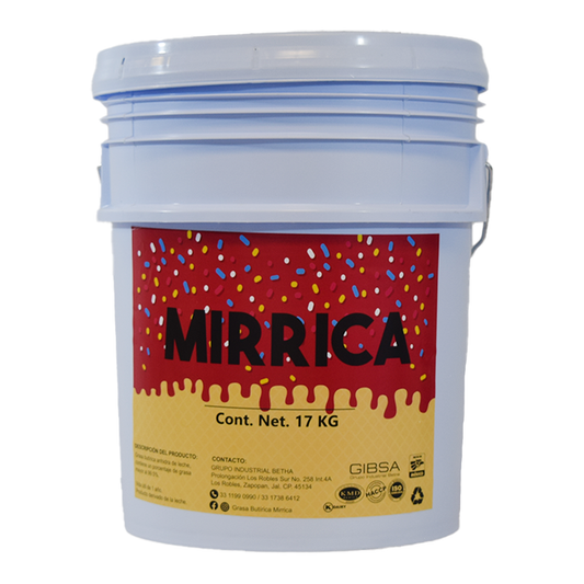Grasa Butírica Mirrica Cubeta 17kg